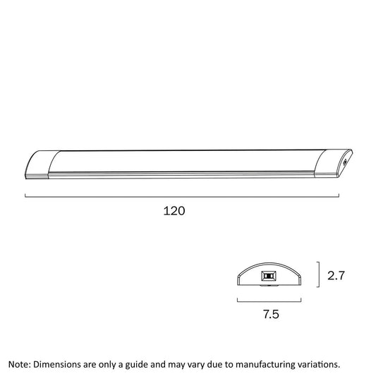 Telbix Blade 36 Batten 3cct - Mases LightingTelbix