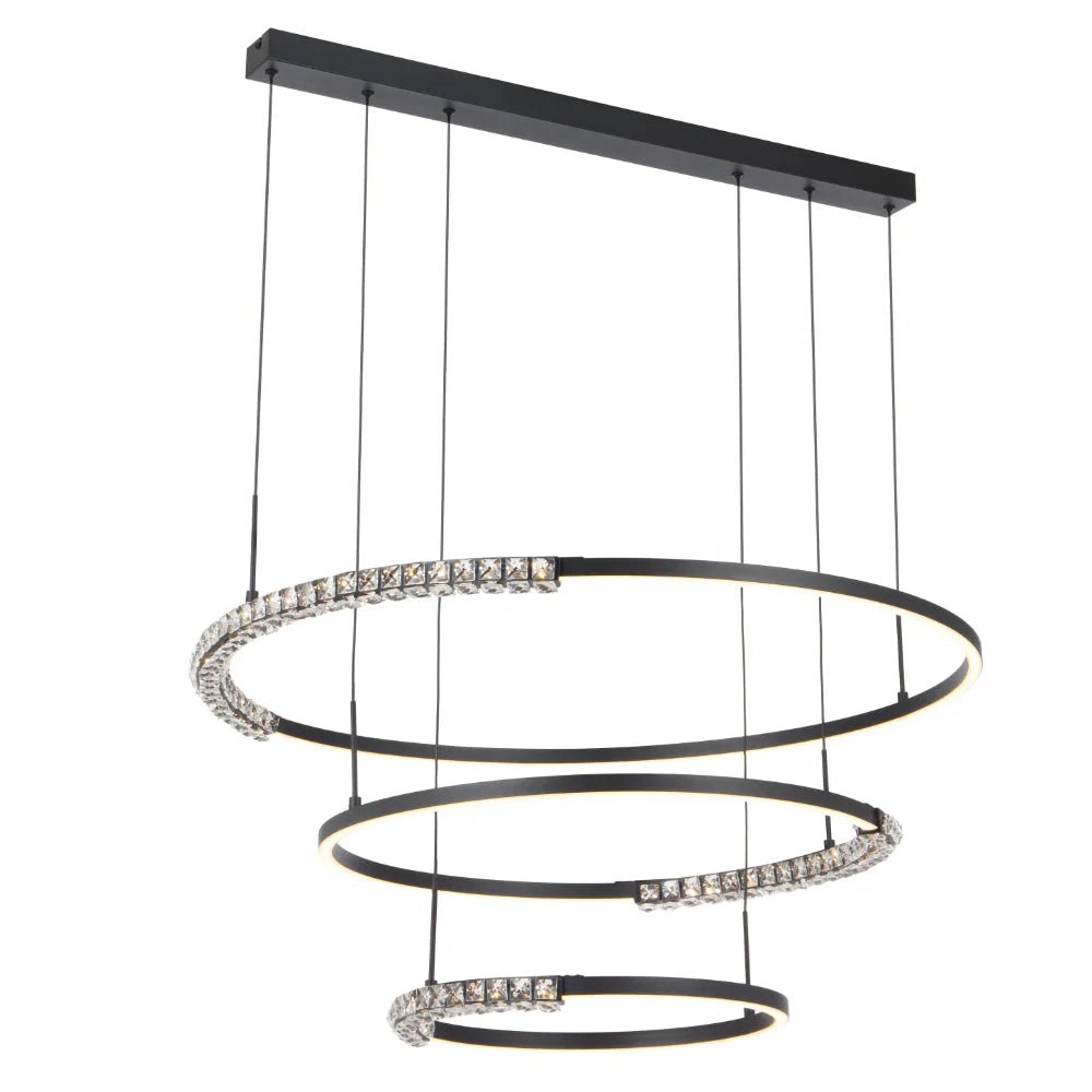 Telbix Brera 3 Tier Pendant - Mases LightingTelbix
