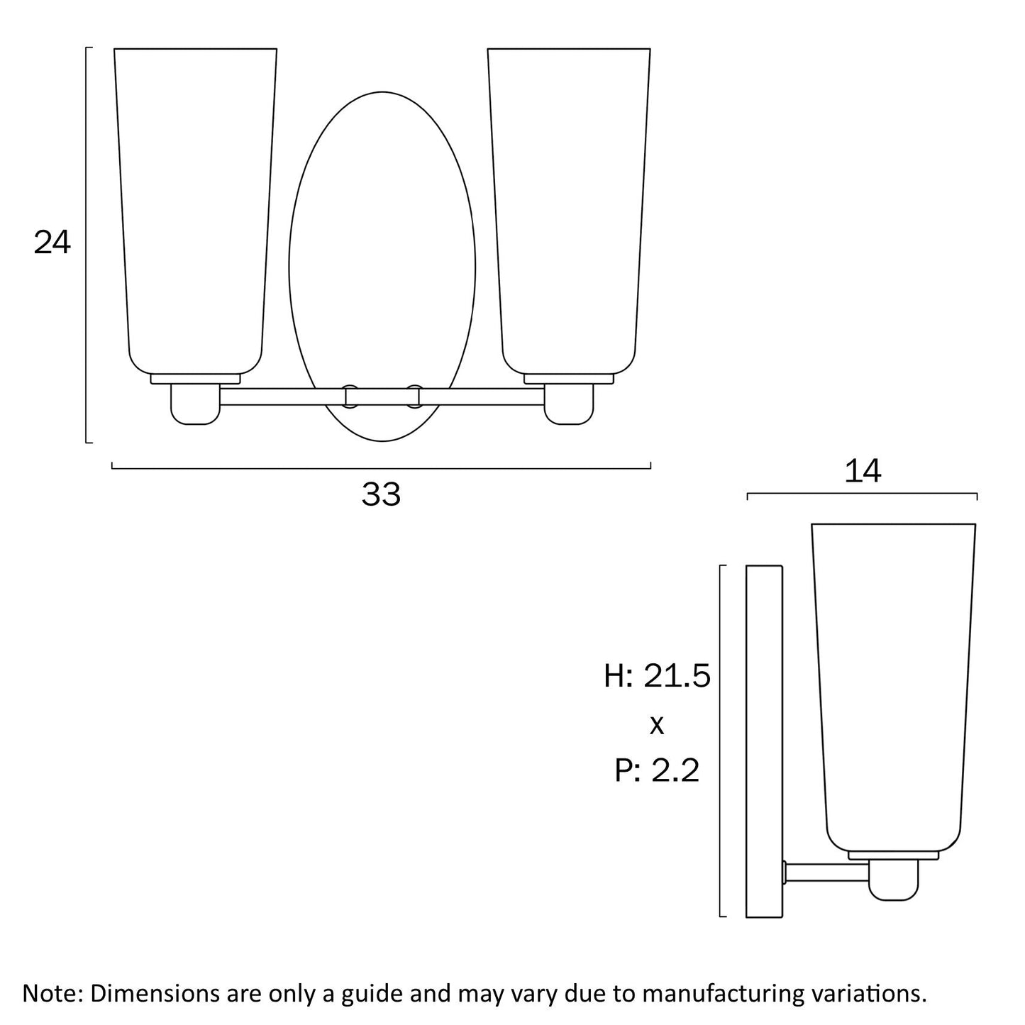 Telbix Brevan 2 Light Wall Bracket - Mases LightingTelbix