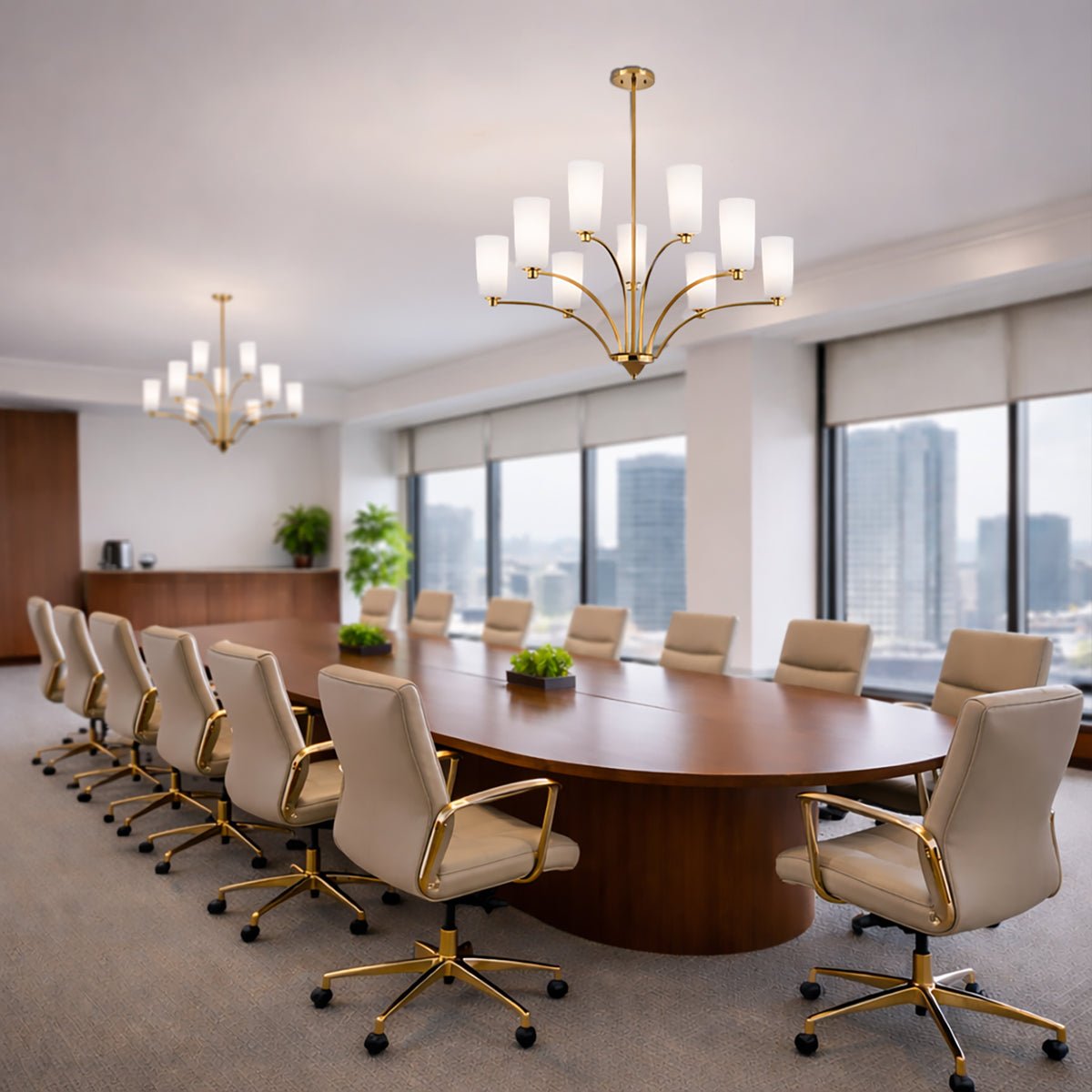 Telbix Brevan 9 Light Pendant