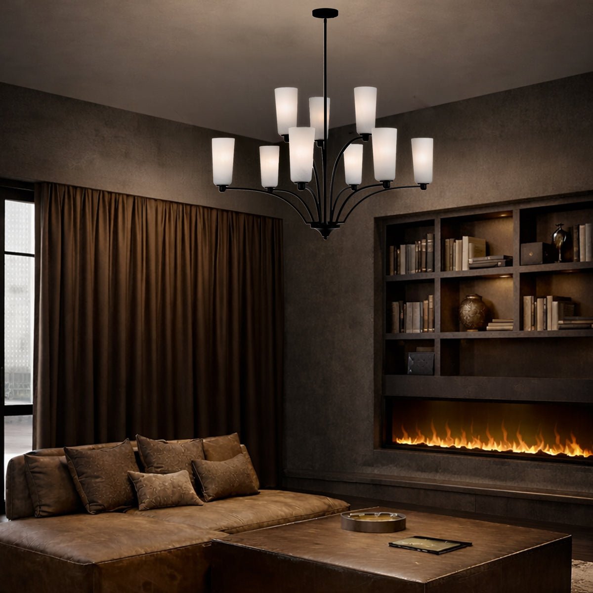 Telbix Brevan 9 Light Pendant - Mases LightingTelbix