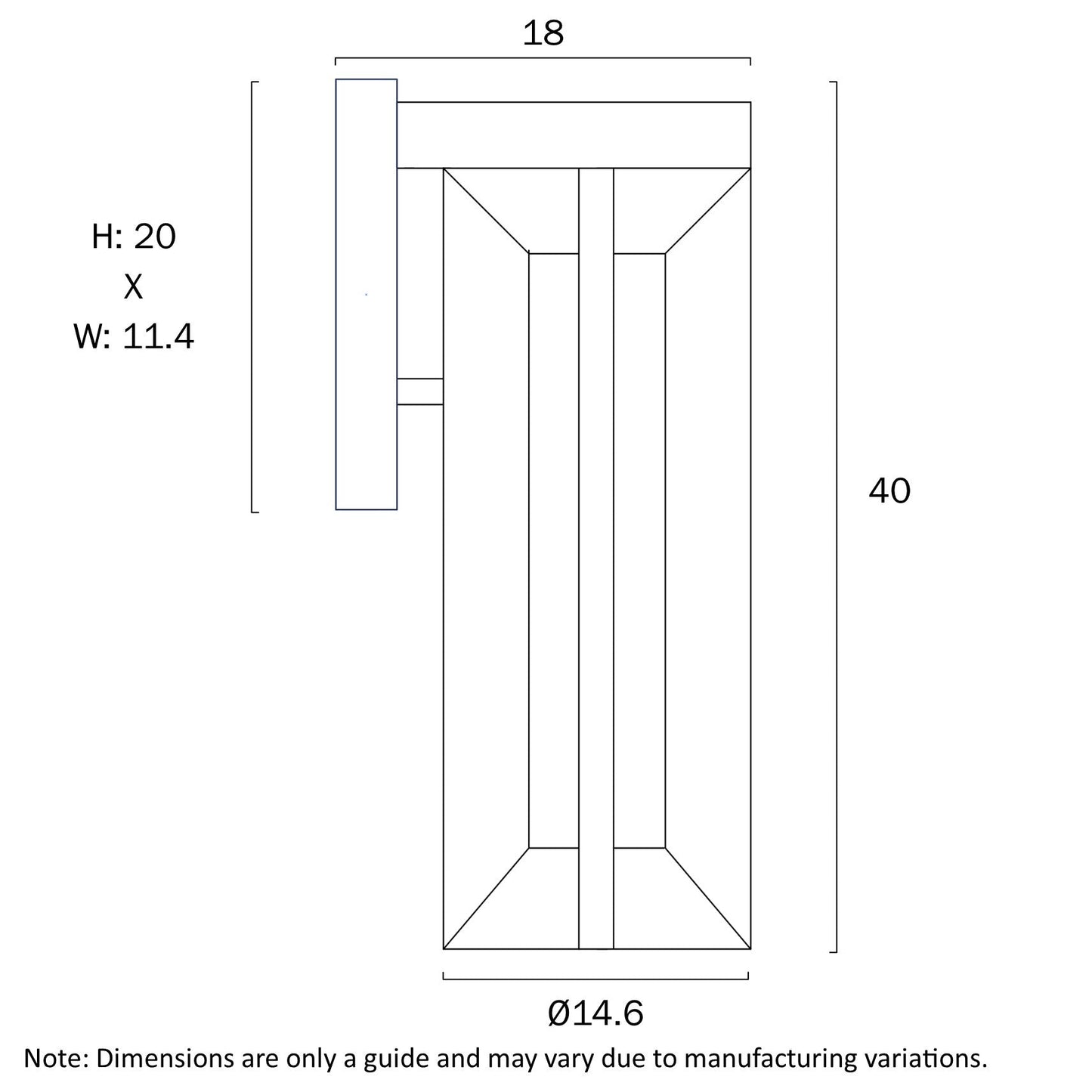 Telbix Brixon 40 Exterior Wall Lamp - Mases LightingTelbix