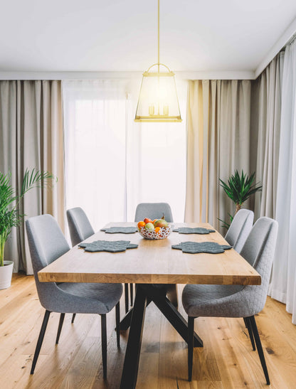 Telbix Colair 4 Lights Solid Brass Pendant - Mases LightingTelbix