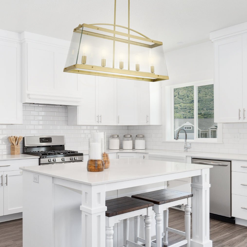 Telbix Colair 5 Lights Solid Brass Pendant - Mases LightingTelbix