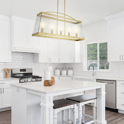 Telbix Colair 5 Lights Solid Brass Pendant - Mases LightingTelbix