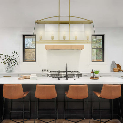 Telbix Colair 5 Lights Solid Brass Pendant - Mases LightingTelbix