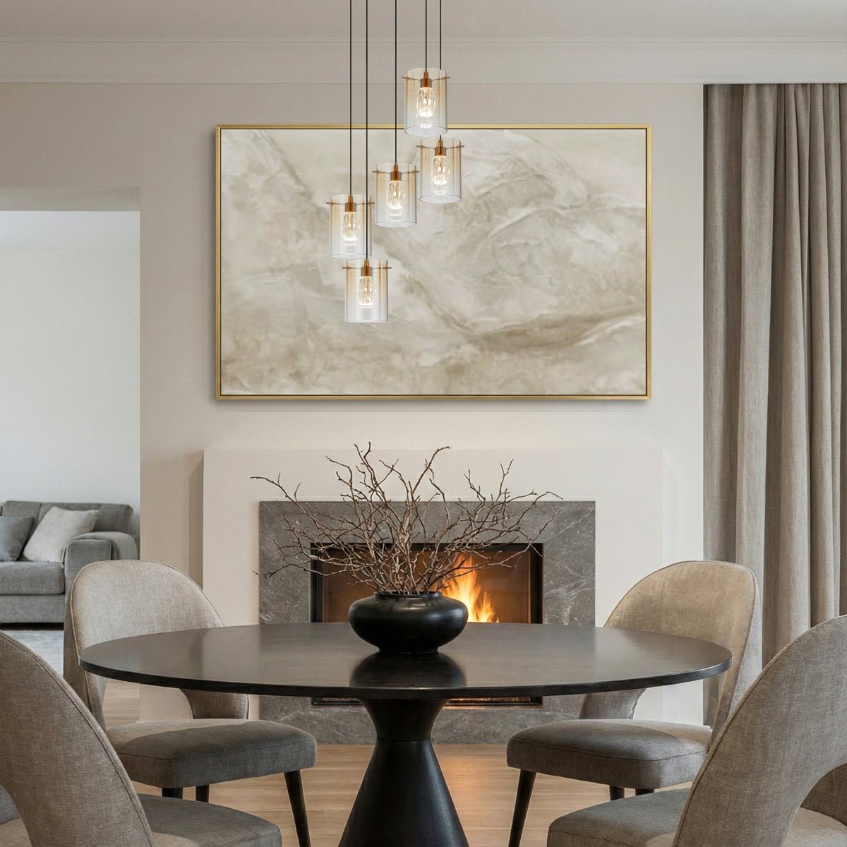 Telbix Crevil 5 Light Pendant - Mases LightingTelbix