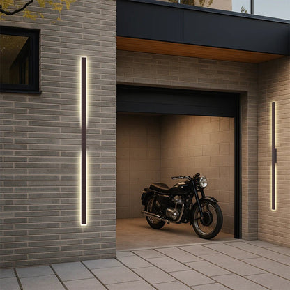 Telbix Ebiza 180 Exterior Wall Light in Black or Rust - Mases LightingTelbix