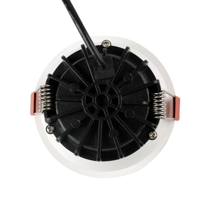 Telbix Econe 96 10W LED Dimmable Downlight White / Tri - Colour - ECONE 96WH - 3C - Mases LightingTelbix