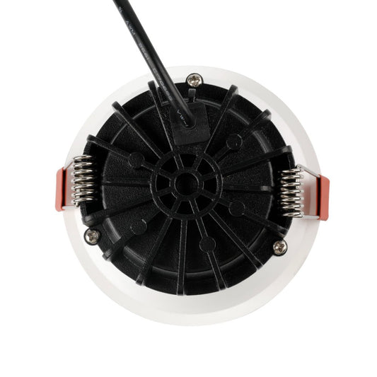 Telbix Econe 96 10W LED Dimmable Downlight White / Tri - Colour - ECONE 96WH - 3C - Mases LightingTelbix