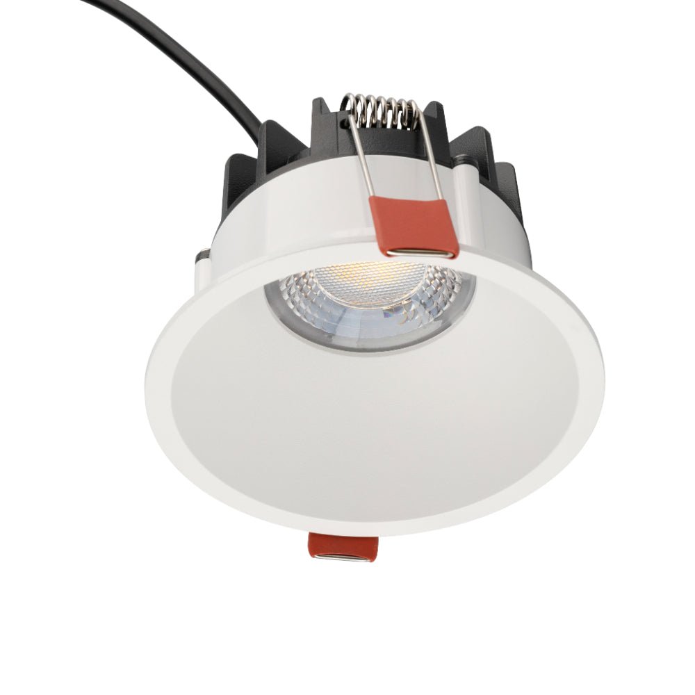 Telbix Econe 96 10W LED Dimmable Downlight White / Tri - Colour - ECONE 96WH - 3C - Mases LightingTelbix