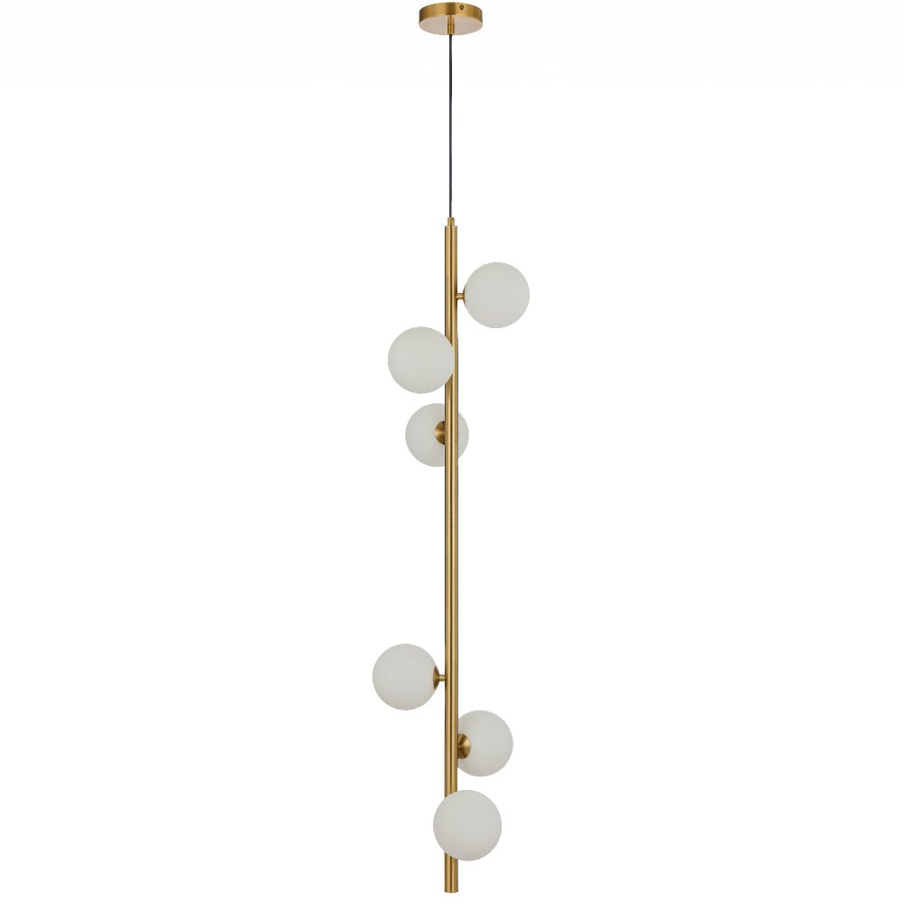 Telbix Elson 6 Light Pendant Antique Gold ELSON PE06 - AG - Mases LightingTelbix