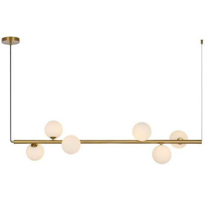 Telbix Elson 6 Light Pendant Antique Gold ELSON PE06 - AG - Mases LightingTelbix