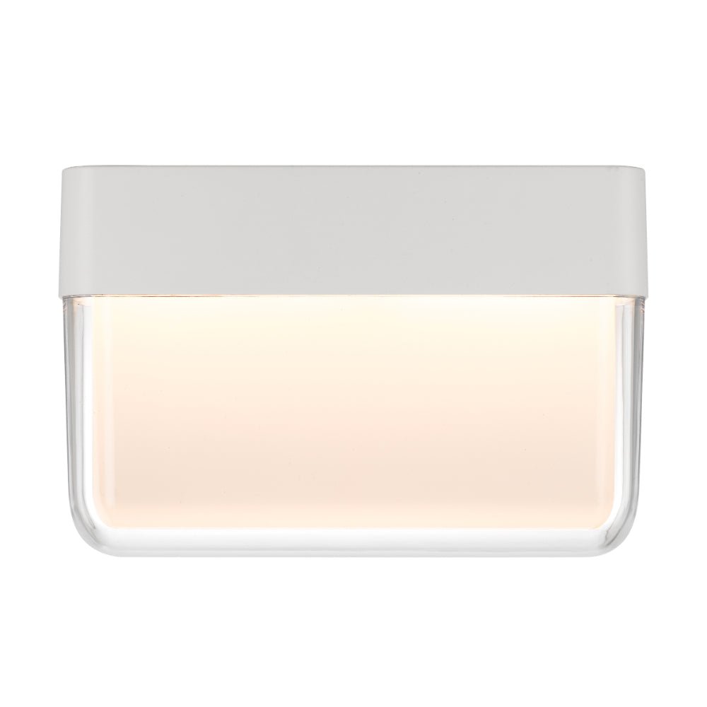 Telbix FADRO LED Exterior Wall Bracket (Available in Black & White, 10cm & 18cm)