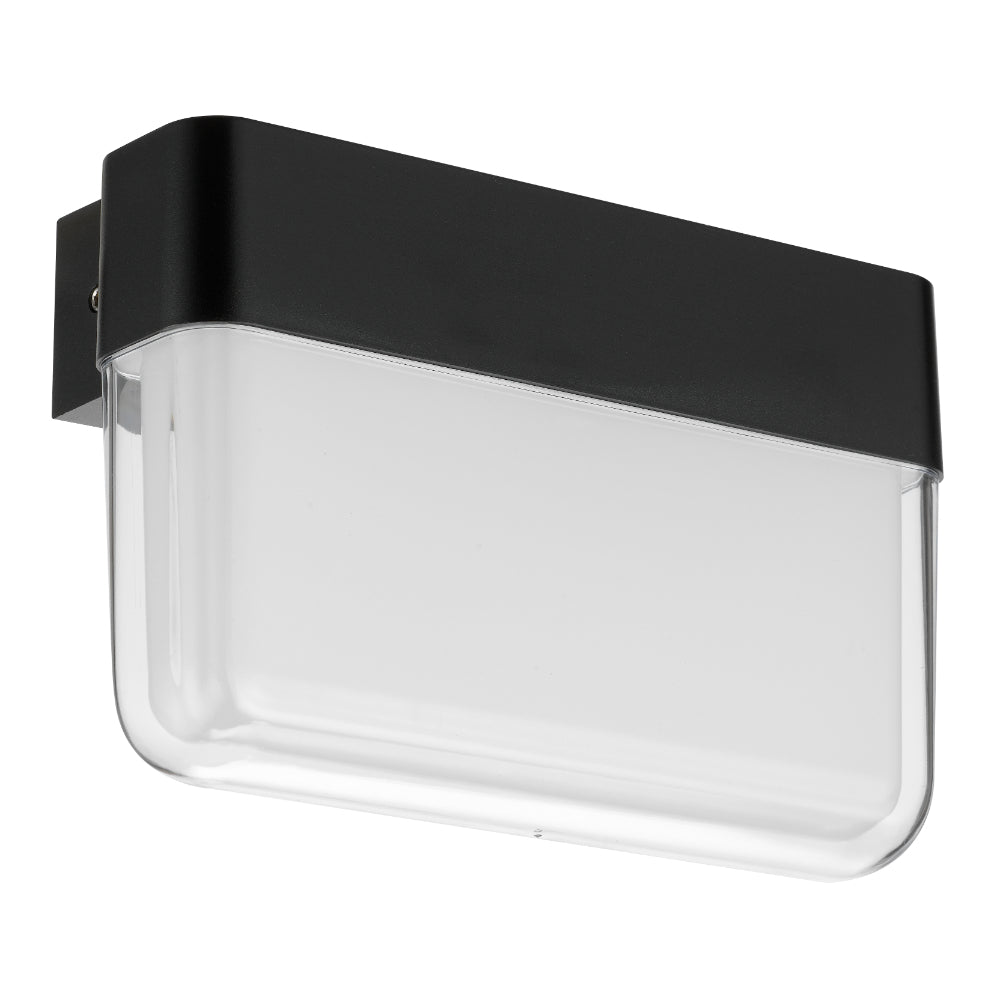 Telbix FADRO LED Exterior Wall Bracket (Available in Black & White, 10cm & 18cm)