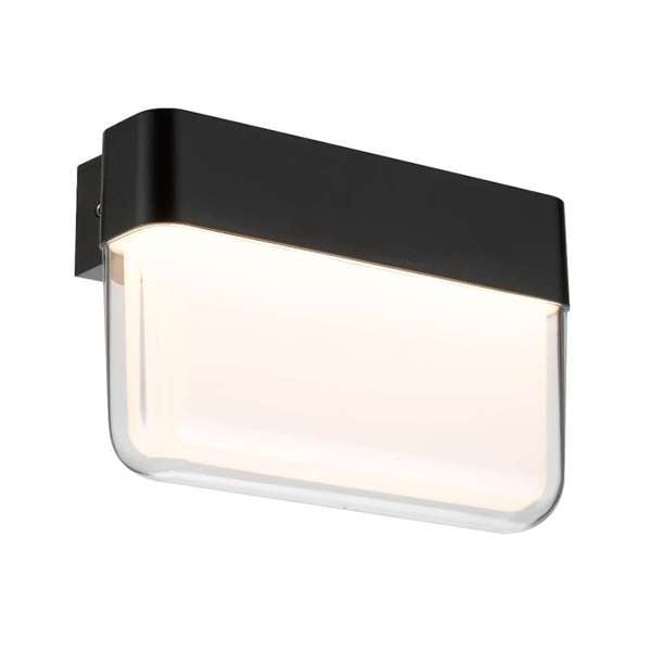 Telbix FADRO LED Exterior Wall Bracket (Available in Black & White, 10cm & 18cm) - Mases LightingTelbix