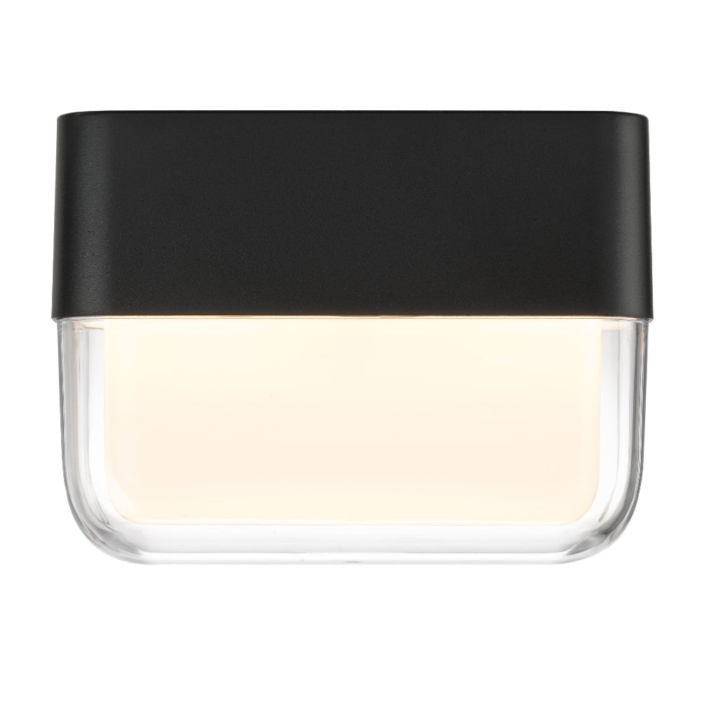 Telbix FADRO LED Exterior Wall Bracket (Available in Black & White, 10cm & 18cm) - Mases LightingTelbix