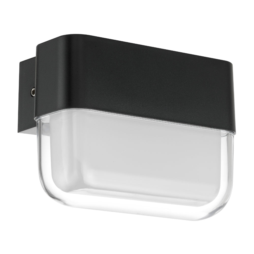 Telbix FADRO LED Exterior Wall Bracket (Available in Black & White, 10cm & 18cm)