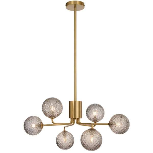 Telbix Felton 6 Light Pendant Range Antique Gold FELTON PE06AG - Mases LightingTelbix