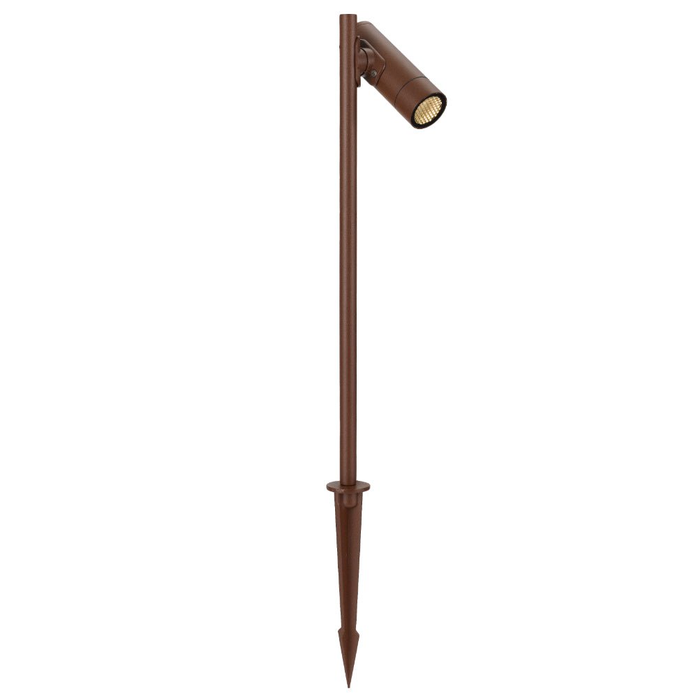 Telbix Flank Post Light in Verde Green, Corten and Black