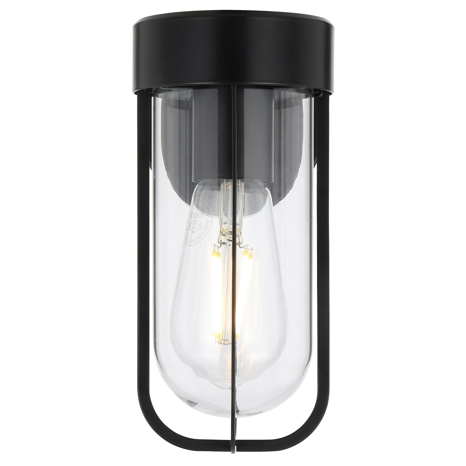 Telbix Fonseca Outdoor Wall Light Black FONSECA WB - BK - Mases LightingTelbix