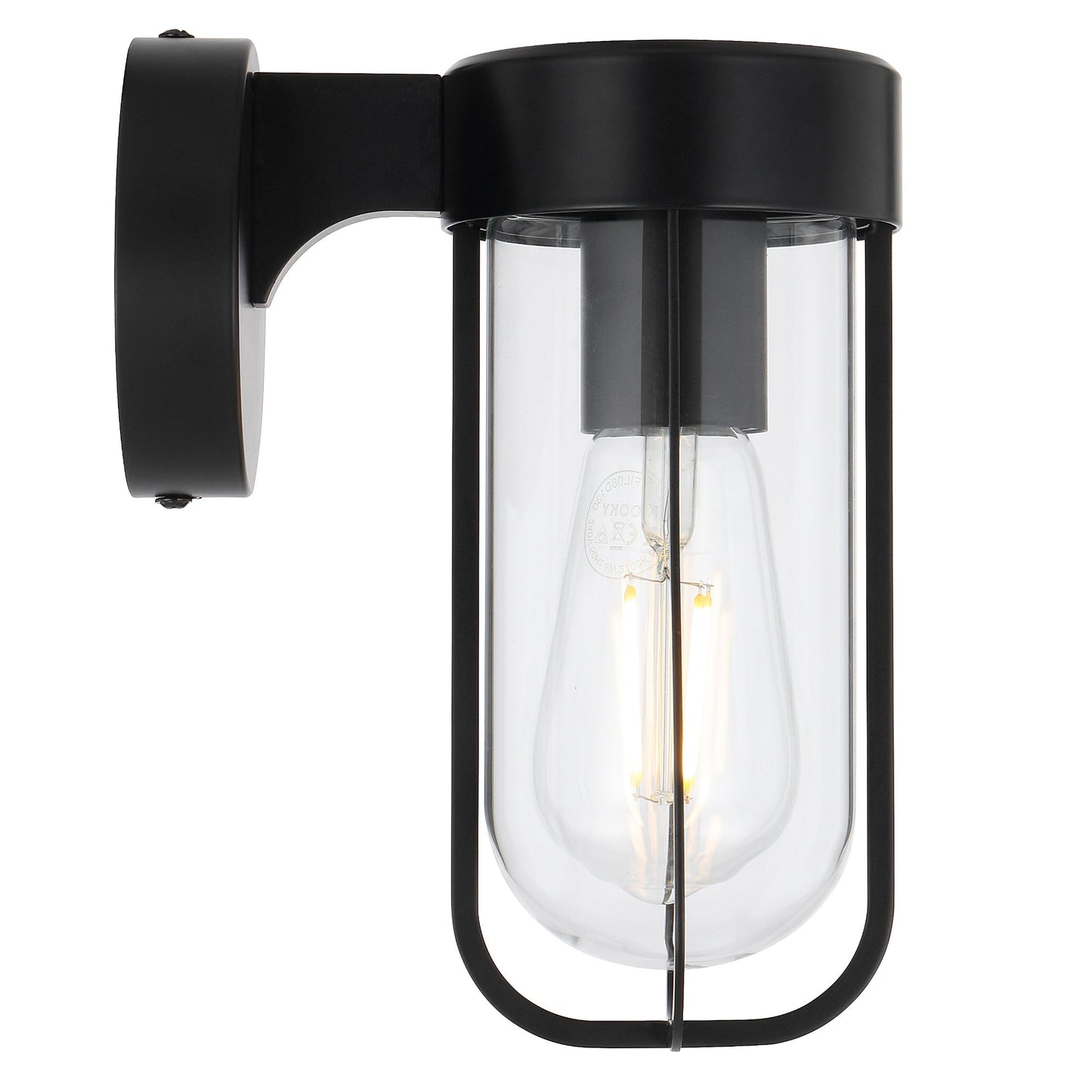 Telbix Fonseca Outdoor Wall Light Black FONSECA WB - BK - Mases LightingTelbix
