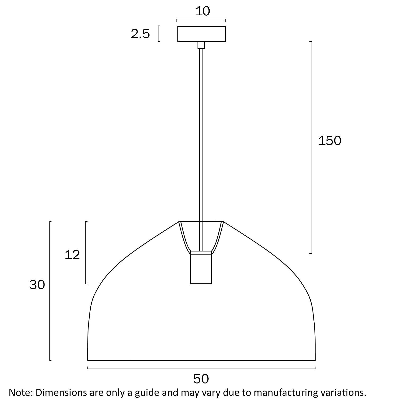 Telbix Frya 50 Pendant - Mases LightingTelbix