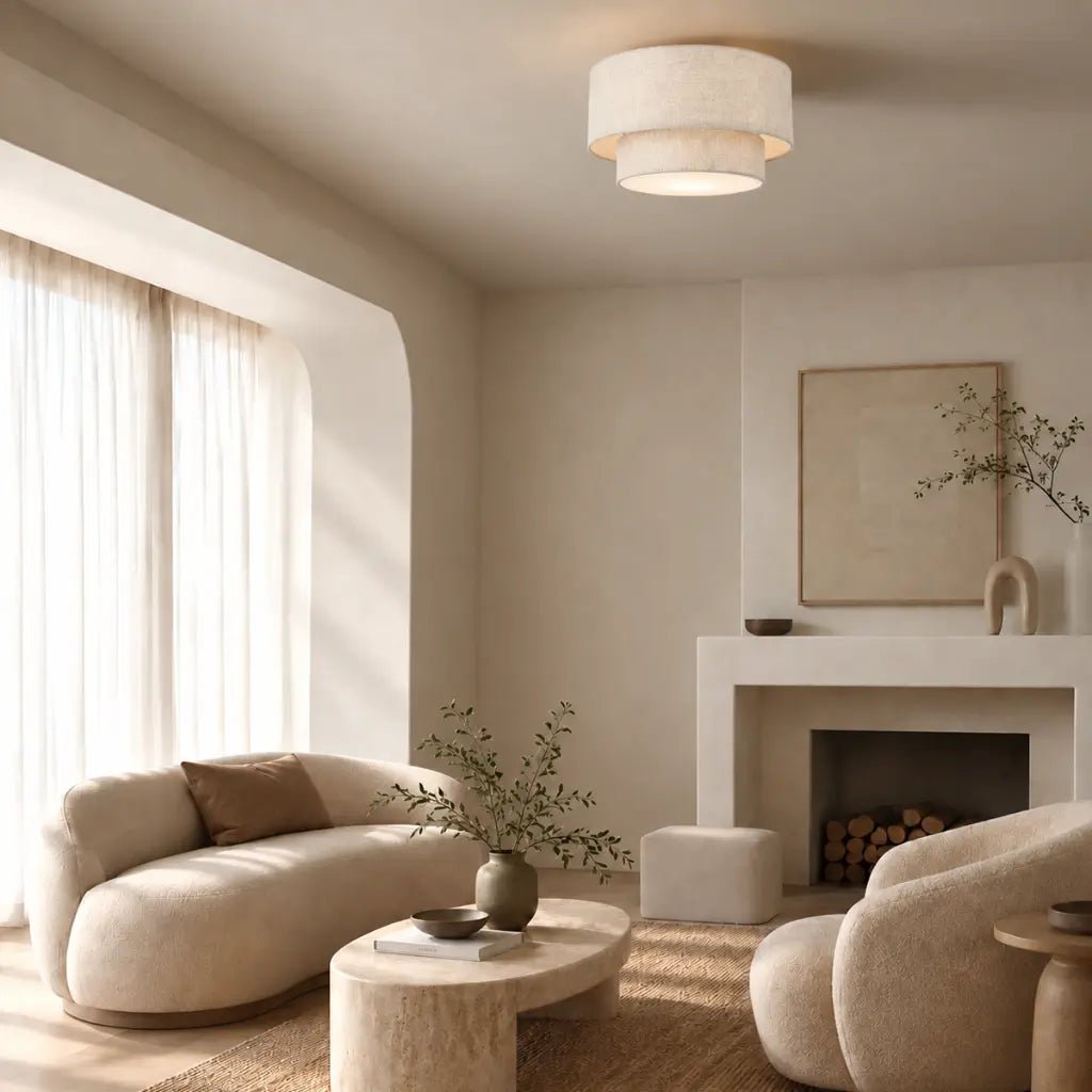Telbix Gisele 36cm Batten Fix Ceiling Light Large - Mases LightingTelbix