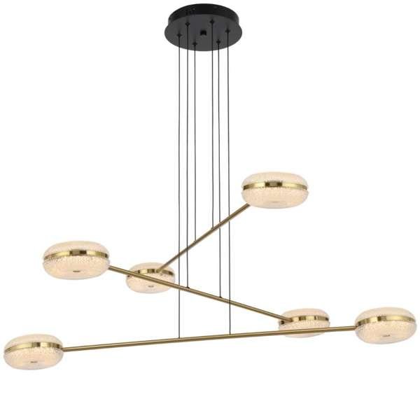 Telbix Govan 6 Light LED Pendant GOVAN PE6 - AG - Mases LightingTelbix