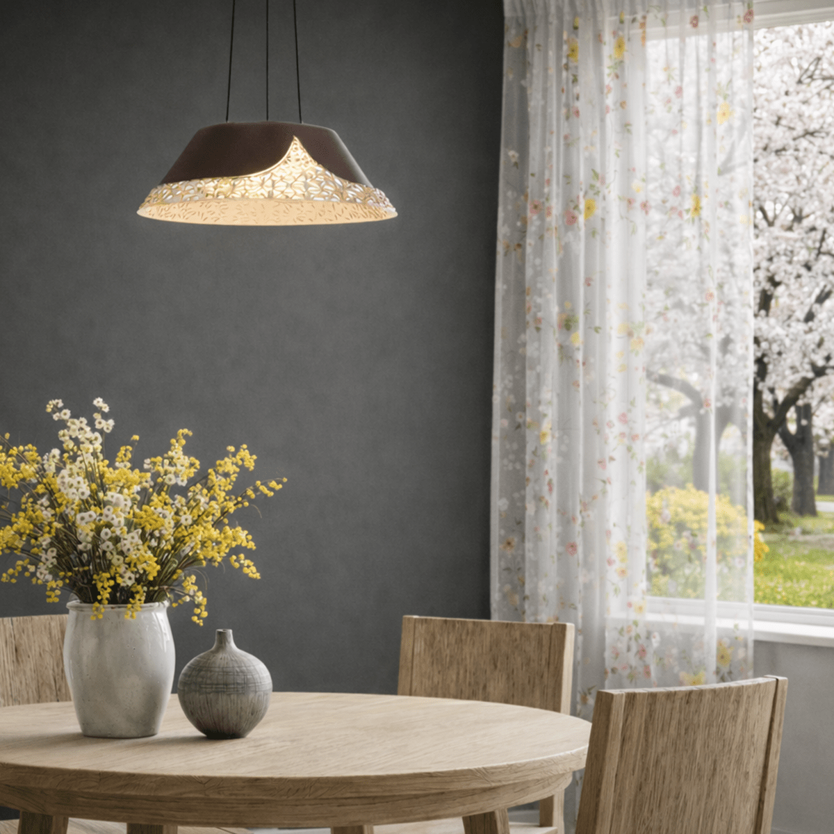 Telbix Halifax 35 Pendant Bronze/Amber - Mases LightingTelbix