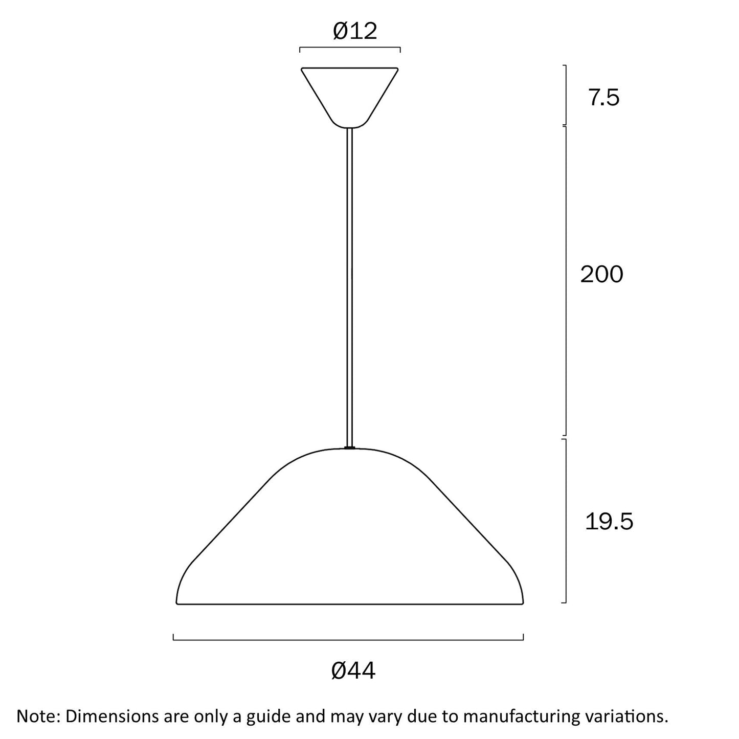 Telbix Hanami 44CM Metal Pendant Range HANAMI PE44 - Mases LightingTelbix