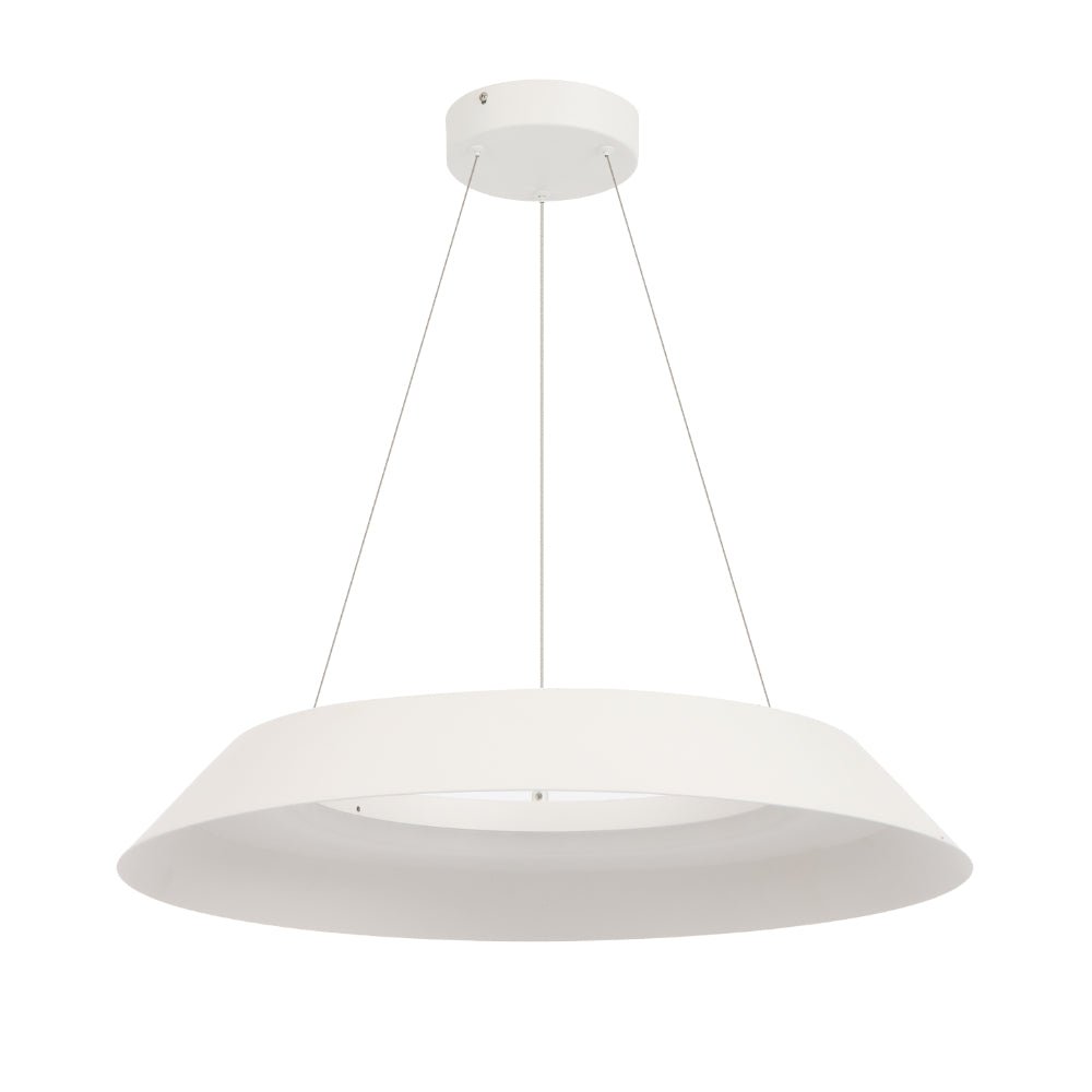 Telbix Hovin Pendant 43CM or 58CM Available in Black or White