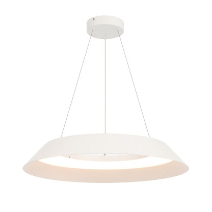 Telbix Hovin Pendant 43CM or 58CM Available in Black or White - Mases LightingTelbix