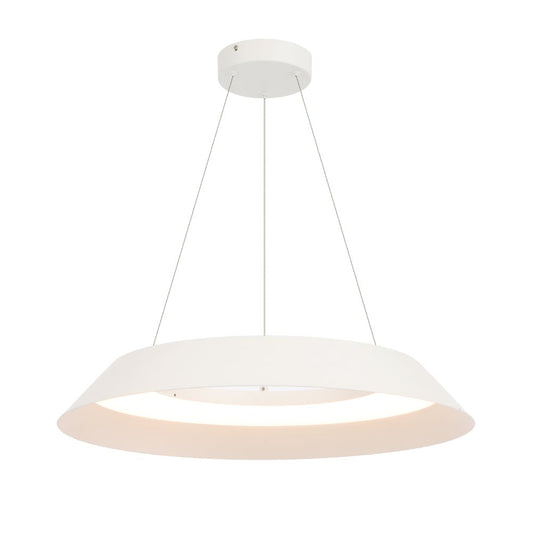 Telbix Hovin Pendant 43CM or 58CM Available in Black or White - Mases LightingTelbix