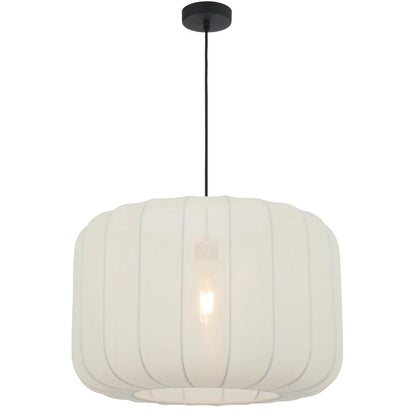 Telbix Jonsel 50 1 Light Pendant White JONSEL PE50 - WH - Mases LightingTelbix
