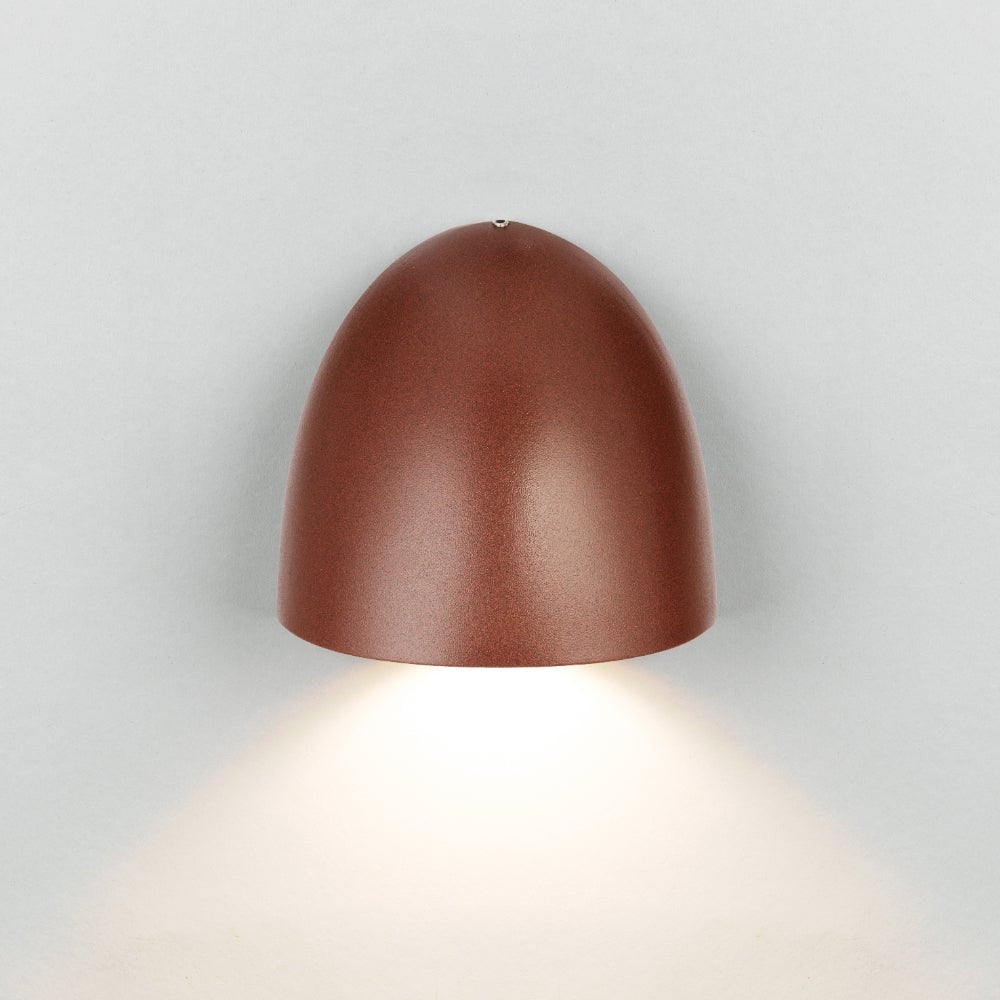 Telbix Jora Exterior Step Wall Light in Corten, Verde Green and Black - Mases LightingTelbix