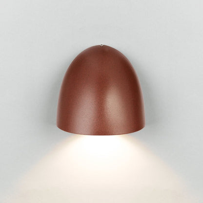 Telbix Jora Exterior Step Wall Light in Corten, Verde Green and Black - Mases LightingTelbix
