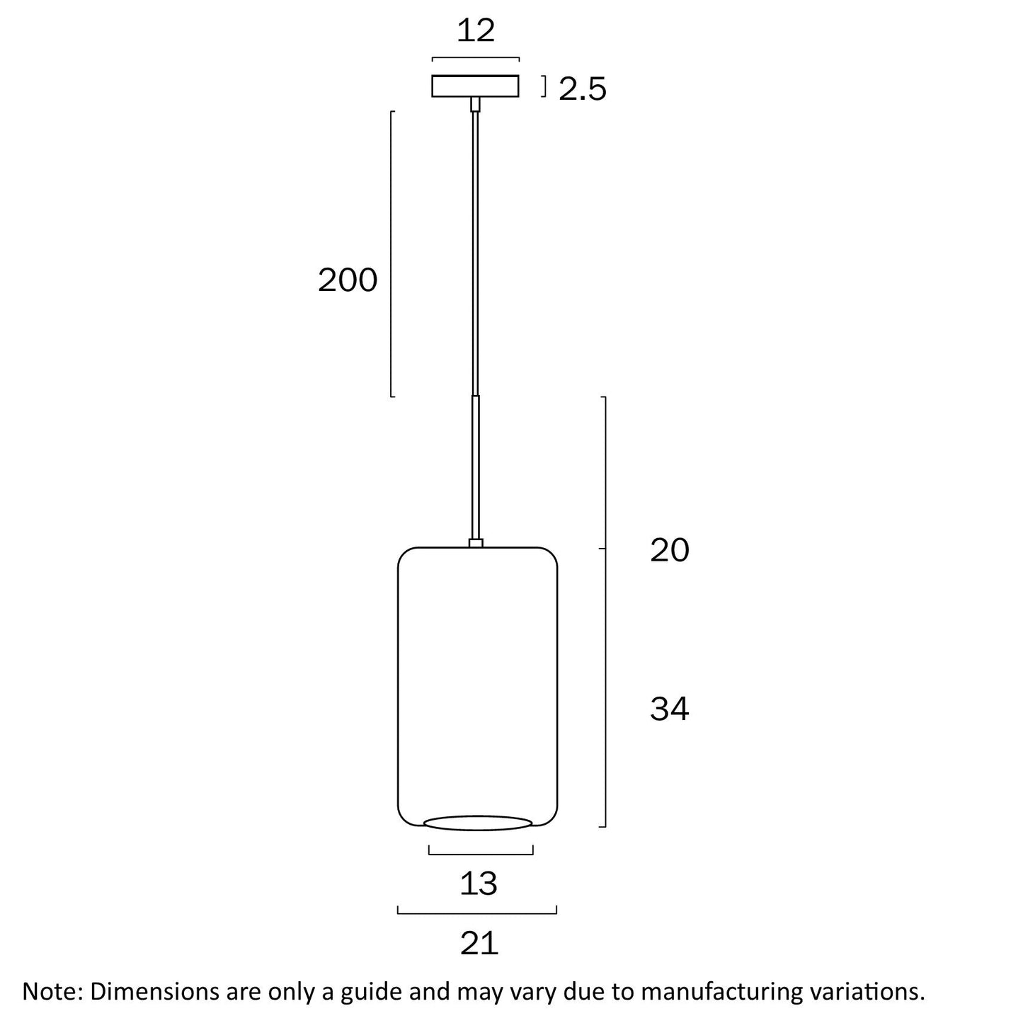 Telbix Korova Medium Pendant - Mases LightingTelbix