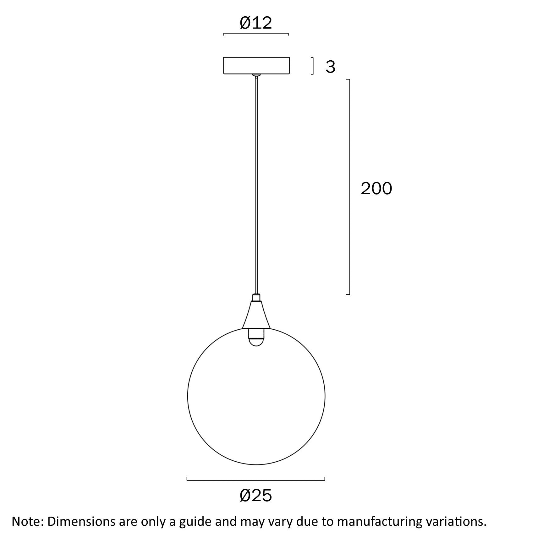 Telbix Kupla 1 Light Pendant - Mases LightingTelbix