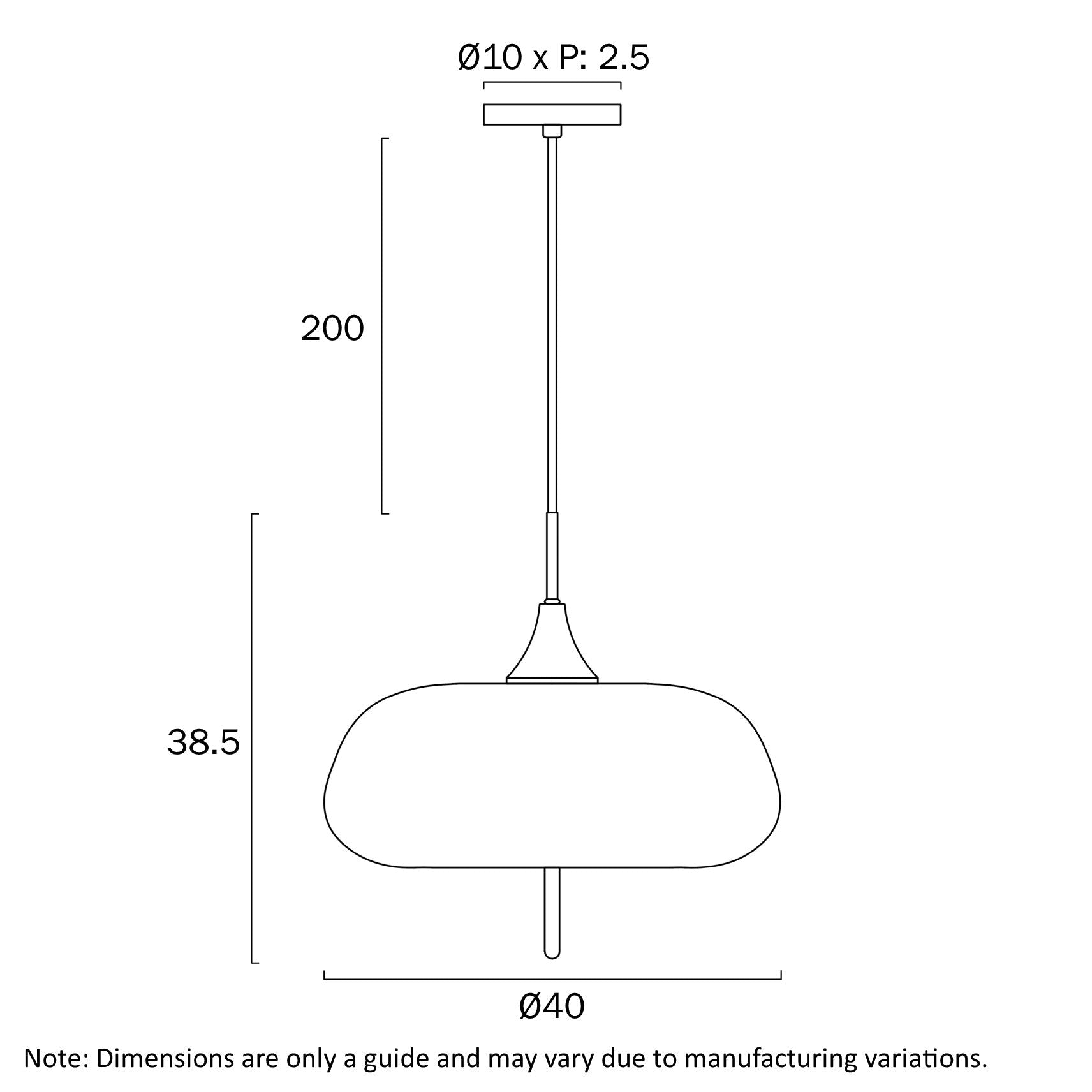 Telbix Lasian 40 Pendant Light - Mases LightingTelbix