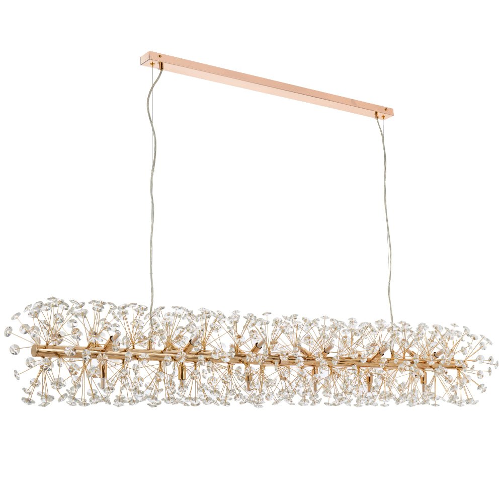 Telbix Lerida 18 Light Rectangular Pendant - Mases LightingTelbix