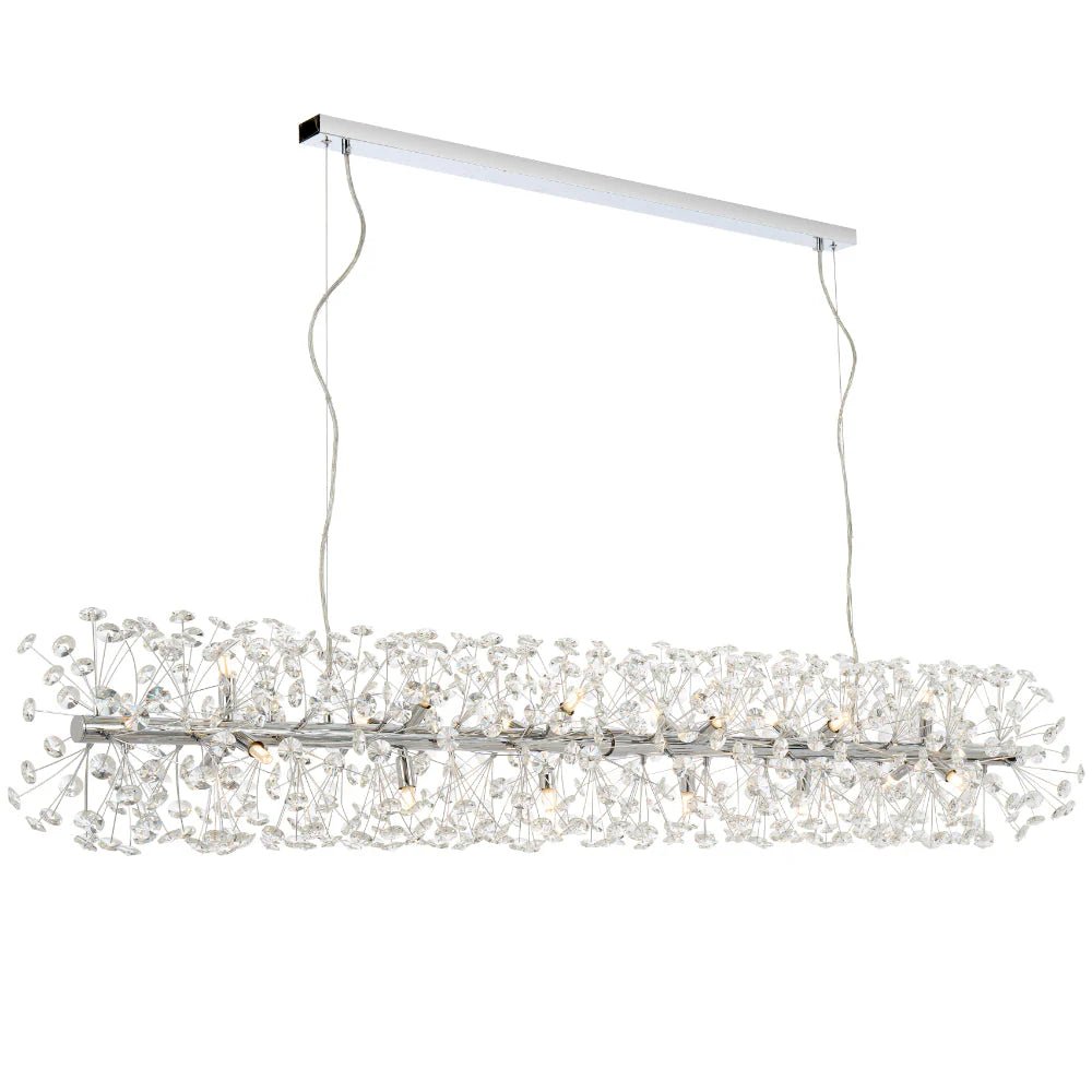 Telbix Lerida 18 Light Rectangular Pendant - Mases LightingTelbix