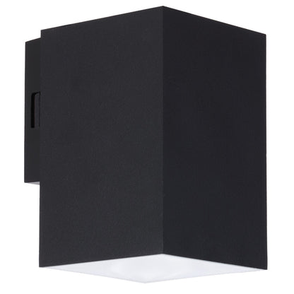 Telbix Lorsa 1 Light Exterior 9W LED Wall Light in Black or White - Mases LightingTelbix