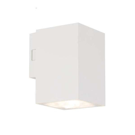 Telbix Lorsa 1 Light Exterior 9W LED Wall Light in Black or White - Mases LightingTelbix