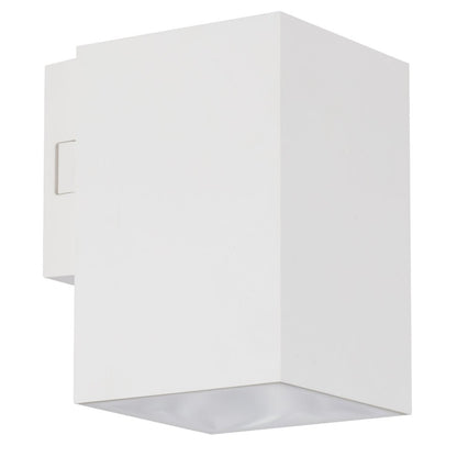 Telbix Lorsa 1 Light Exterior 9W LED Wall Light in Black or White - Mases LightingTelbix