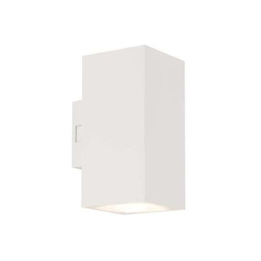 Telbix Lorsa 2 Light Exterior Wall Light in Black or White - Mases LightingTelbix