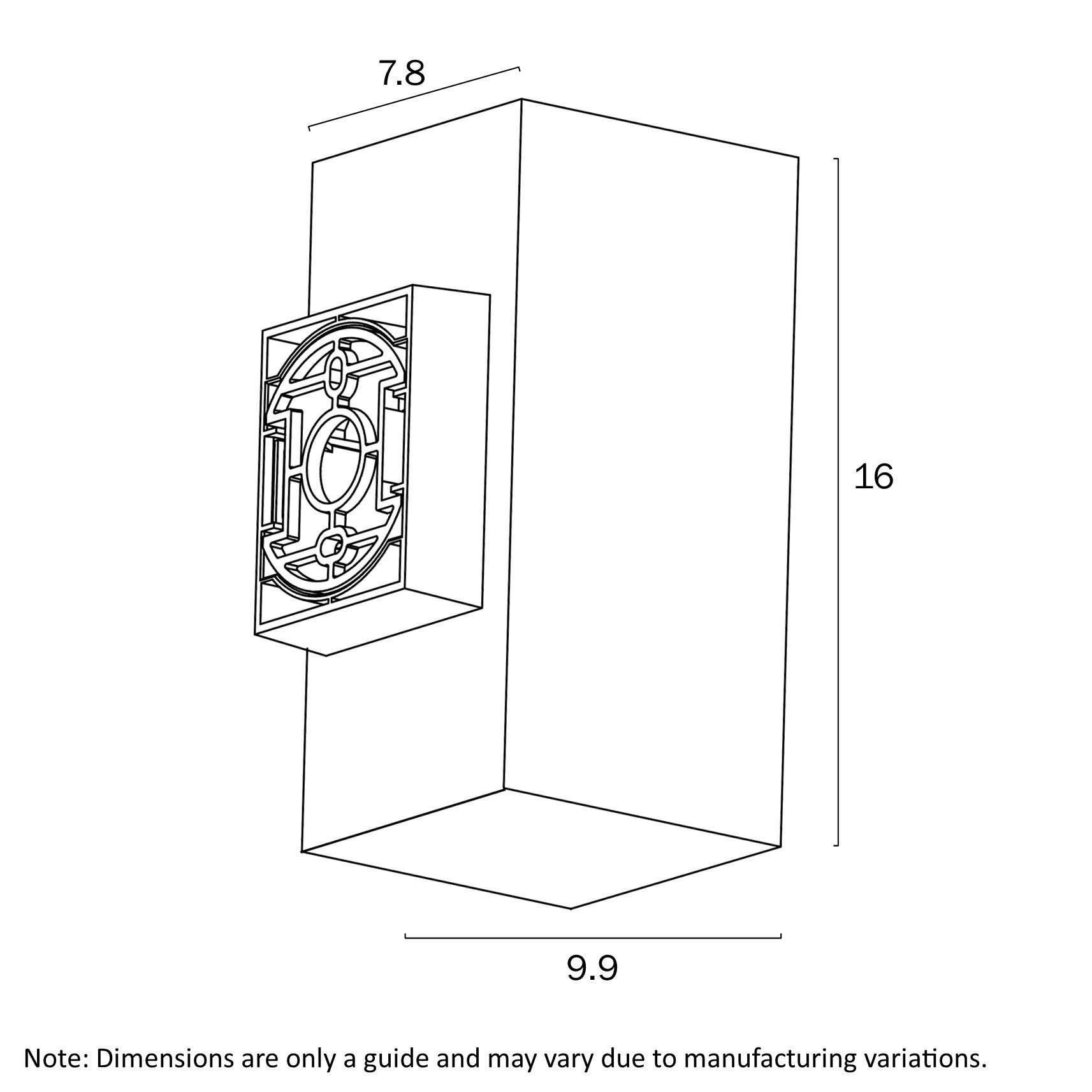 Telbix Lorsa 2 Light Exterior Wall Light in Black or White
