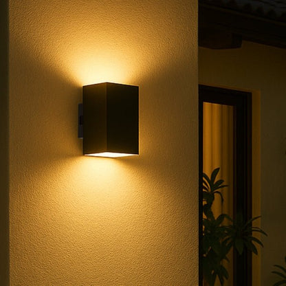 Telbix Lorsa 2 Light Exterior Wall Light in Black or White - Mases LightingTelbix