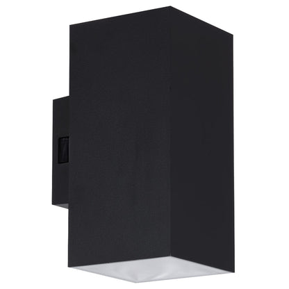 Telbix Lorsa 2 Light Exterior Wall Light in Black or White - Mases LightingTelbix