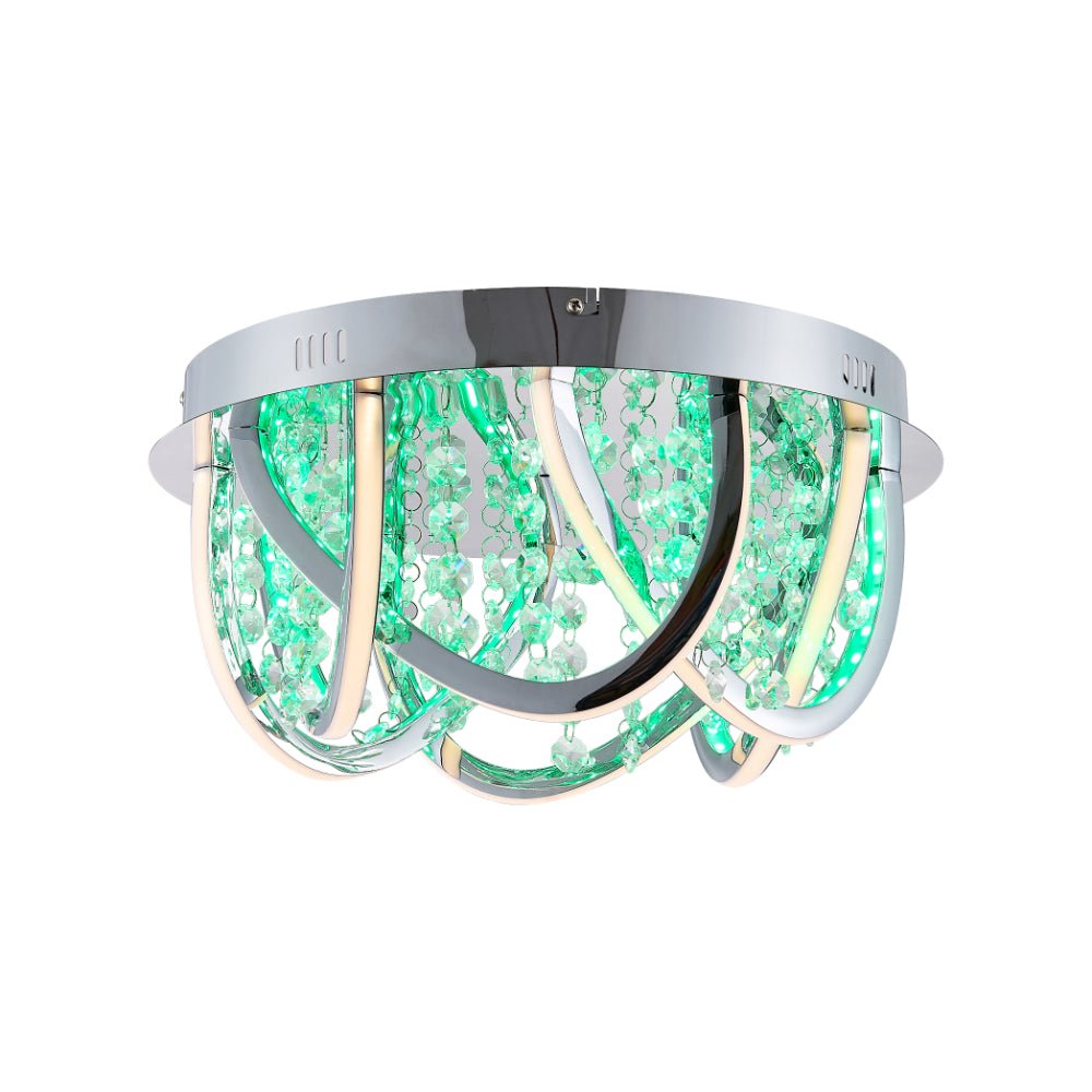 Telbix Luxia Round Close to Ceiling LED Light - Mases LightingTelbix